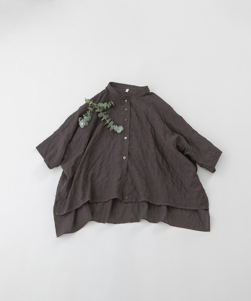 nop de nod（ノップドゥノッド） ブラウス シャツ Cielふんわりグレン