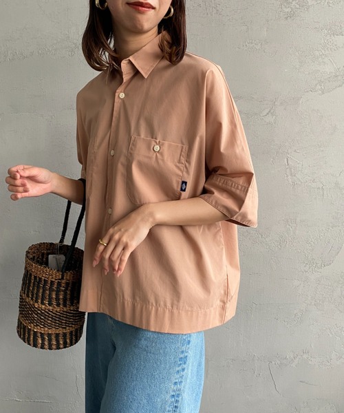 Danton 「DANTON」 7分袖シャツ 38 ピンク レディース