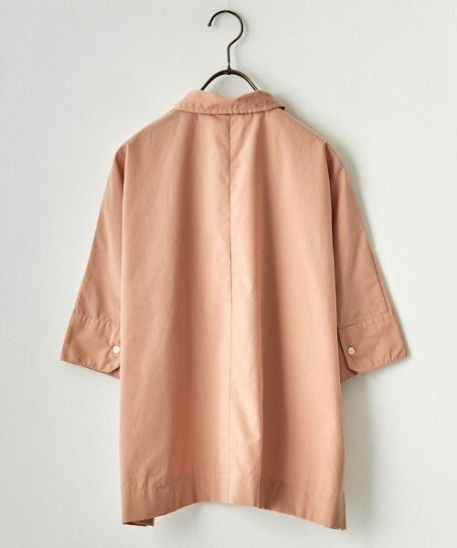 「DANTON」 7分袖シャツ 38 ピンク レディース Danton 「DANTON」 7分袖シャツ 38 ピンク レディース