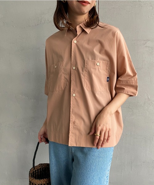 Danton 「DANTON」 7分袖シャツ 38 ピンク レディース