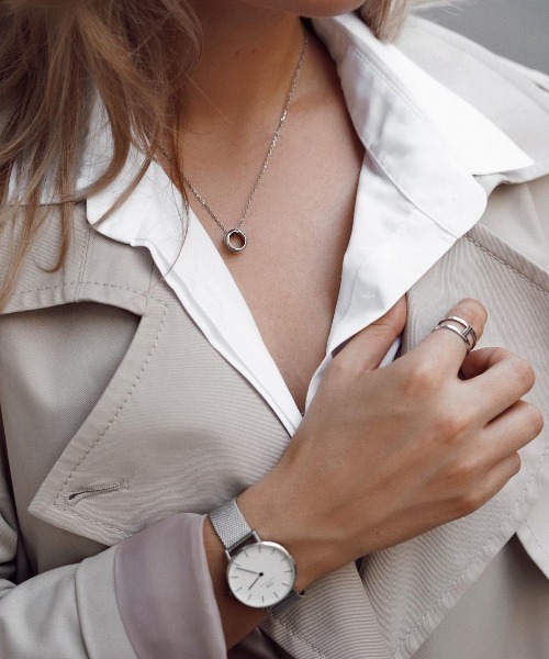 「Daniel Wellington」 リング 17.5 シルバー レディース_画像6