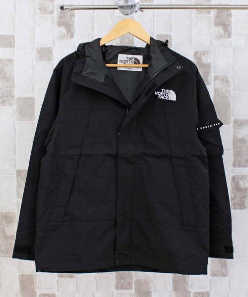 THE NORTH FACE ブラック マウンテンパーカー M THE NORTH FACE マウンテンパーカー ウインドブレーカー FACE