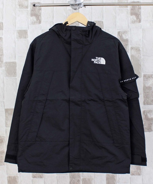 ノースフェイス　マウンテンパーカー　ブラック　メンズM THE NORTH FACE マウンテンパーカー ウインドブレーカー FACE