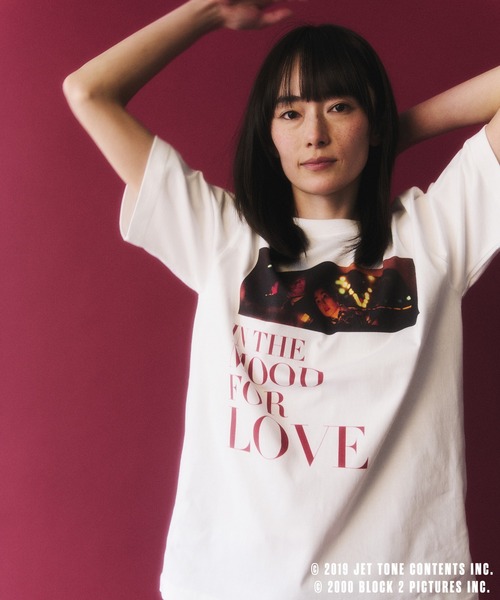 アダム・エ・ロペ　花様年華コラボＴシャツ ADAM ET ROPE' tシャツ 「花様年華 25周年 × 10Culture for ROPE