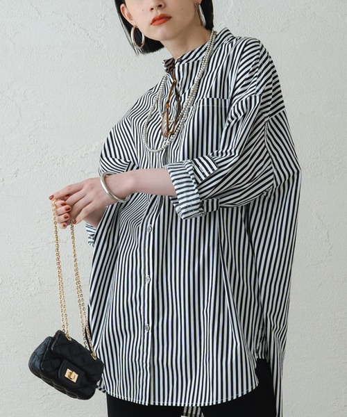 「LOUNGEDRESS」 長袖ブラウス FREE ブラック レディース