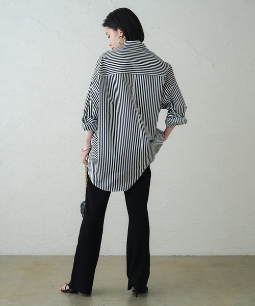 「LOUNGEDRESS」 長袖ブラウス FREE ブラック レディース Loungedress 「LOUNGEDRESS」 長袖ブラウス FREE ブラック