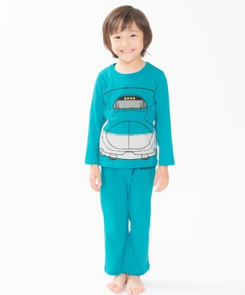 Kids Foret(キッズフォーレ) パジャマ JR新幹線電車なりきり長袖 Kids Foret(キッズフォーレ) パジャマ JR新幹線電車なりきり長袖