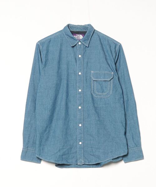 THE NORTH FACE PURPLE LABEL 「THE LABEL」 長袖シャツ S