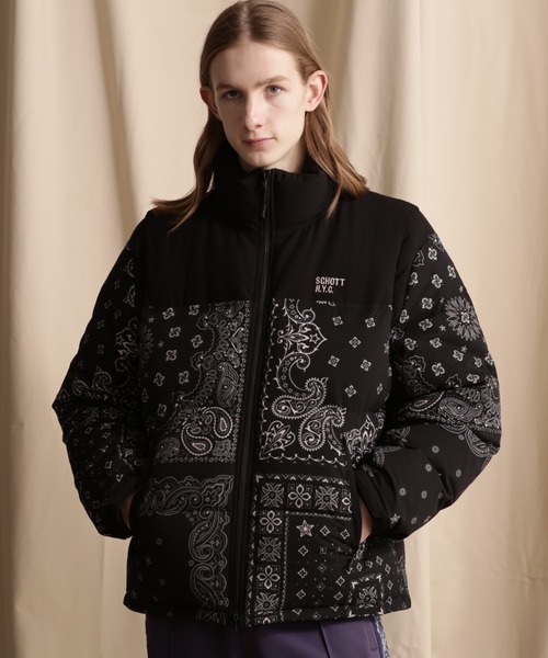 Schott N.Y.C（ショット） 「schott」 ダウンジャケット X-LARGE