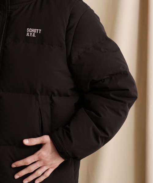 Schott N.Y.C（ショット） 「schott」 ダウンジャケット X-LARGE