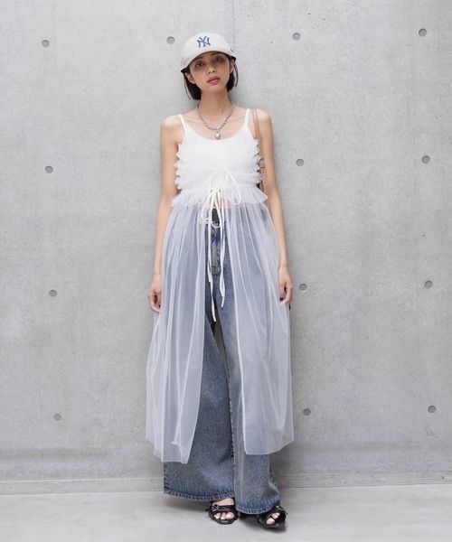 PAGEBOY（ページボーイ） ワンピース チュールレイヤードワンピース