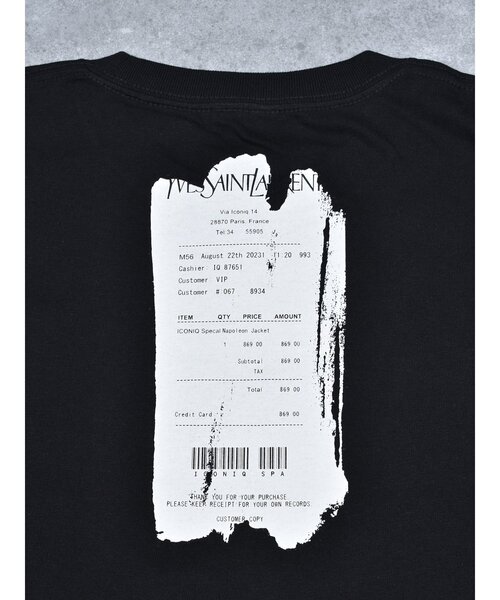 tシャツ 「ICONIQ」 YSL Tee メンズ レディース : ZOZOTOWN Yahoo!店