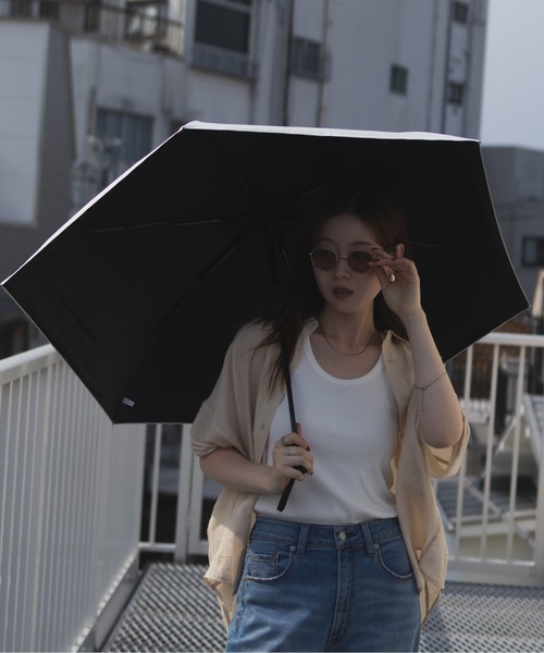 折りたたみ傘 晴雨兼用 日傘 58cm「自動開閉 UVカット 高遮光 耐風仕様