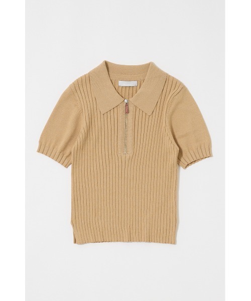 MOUSSY（マウジー） ポロシャツ ポロ HALF ZIP CLASSIC ポロトップス