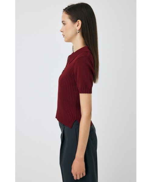 MOUSSY（マウジー） ポロシャツ ポロ HALF ZIP CLASSIC ポロトップス