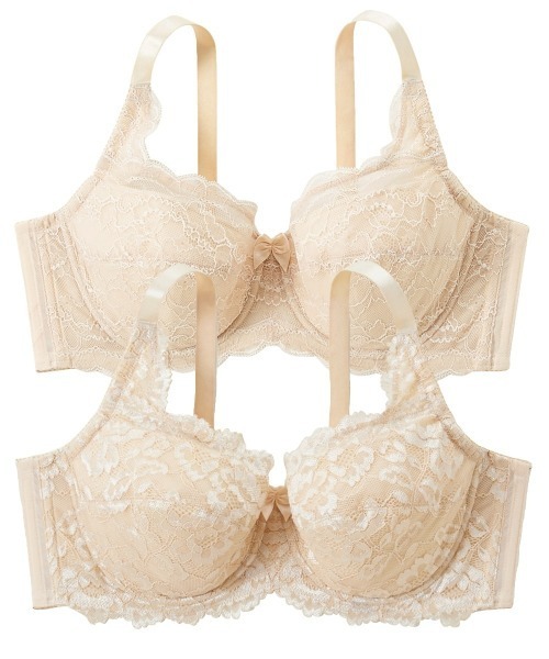 【りんご】フルカップブラジャー F75 2枚セット F75 ブラショーツセット 通販【ニッセン公式】