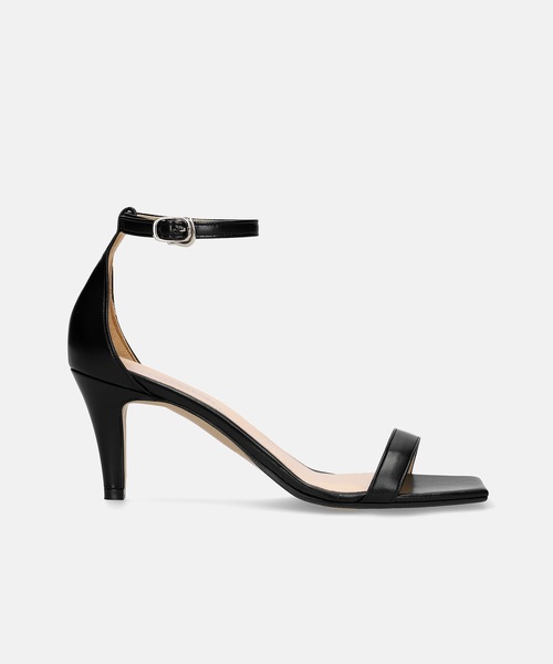 「MAMIAN」 ヒールサンダル L シルバー レディース_画像2