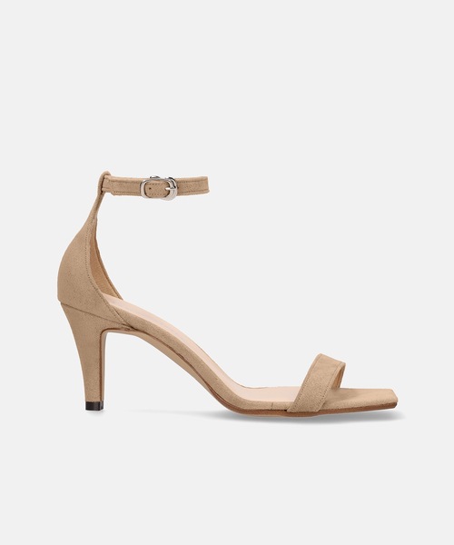 「MAMIAN」 ヒールサンダル L シルバー レディース_画像8