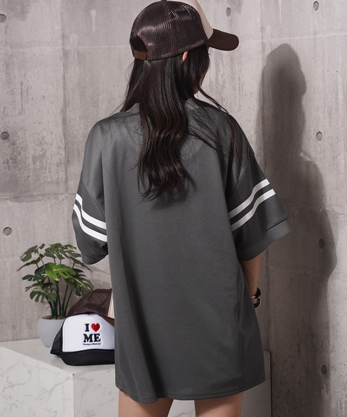 ドライメッシュVネック　Tシャツ　めろんちゃん　ななろば華　C86　フリーサイズ ドライメッシュVネック Tシャツ めろんちゃん ななろば華 C86