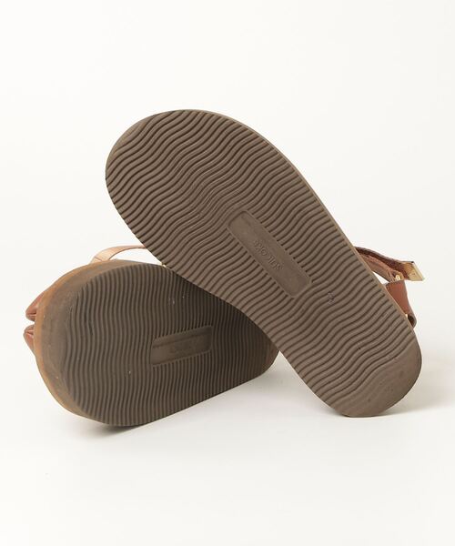 「SUICOKE」 フラットサンダル 24cm ブラウン レディース_画像3