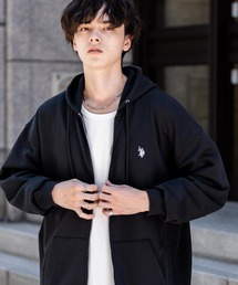 U.S. POLO ASSN.（ユーエスポロアッスン） パーカー オーバーサイズ裏