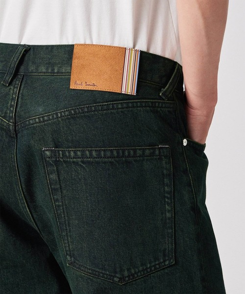 Paul Smith（ポール・スミス） ジーンズ ダークグリーン オーバーダイ
