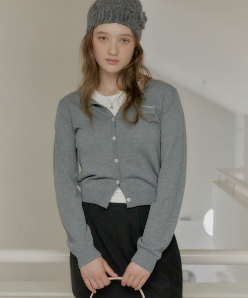 GIUNON カーディガン scallop knit cardigan / スカラップニット