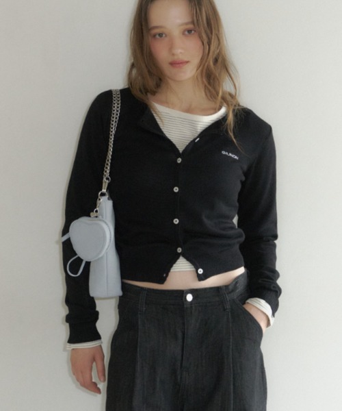 GIUNON カーディガン scallop knit cardigan / スカラップニット