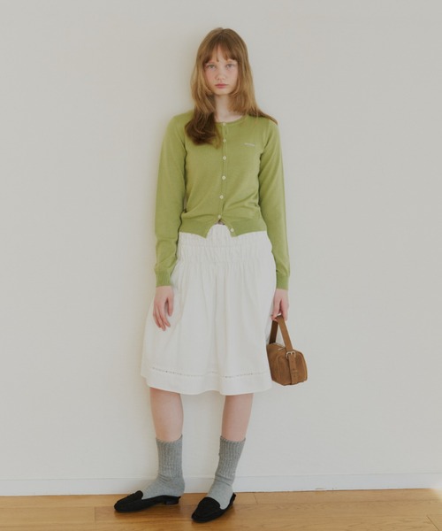 GIUNON カーディガン scallop knit cardigan / スカラップニット