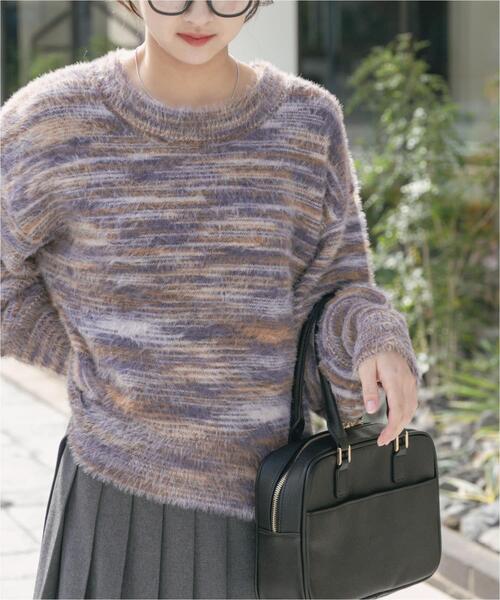 ニット セーター シャギークルーネックニット レディース | ITEMS URBANRESEARCH