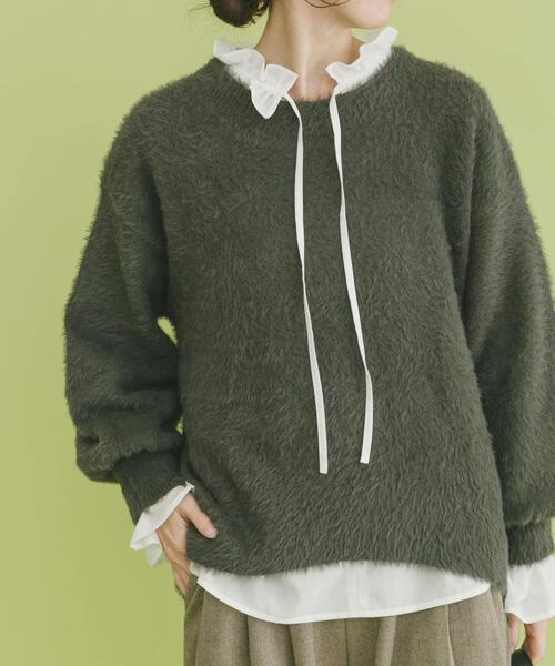 ニット セーター シャギークルーネックニット レディース | ITEMS URBANRESEARCH | 02