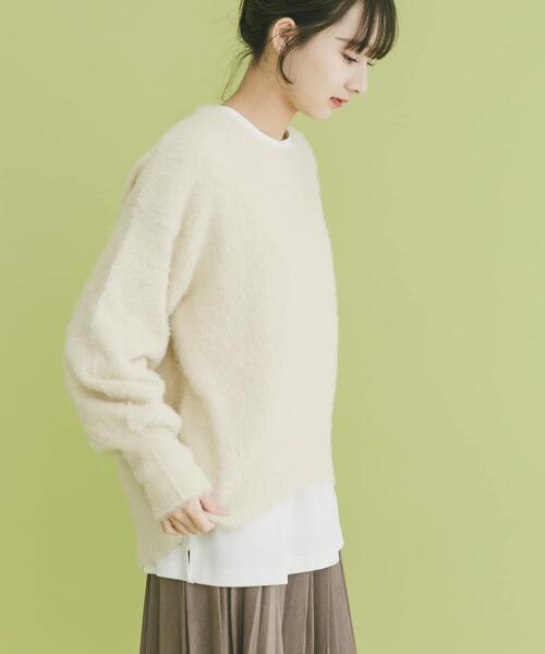 ニット セーター シャギークルーネックニット レディース | ITEMS URBANRESEARCH | 14