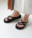 「FREAKS STORE」 フラットサンダル...の詳細画像3