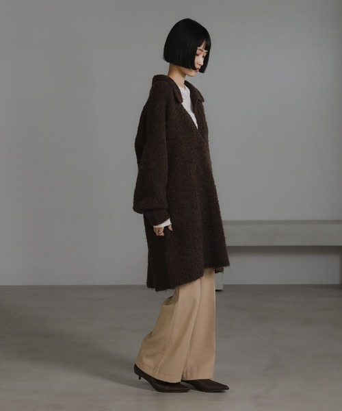 LOWRYS FARM（ローリーズファーム） ワンピース スキッパーニットミニ