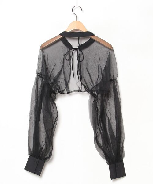 「terrace」 カーディガン MEDIUM ブラック レディース_画像2