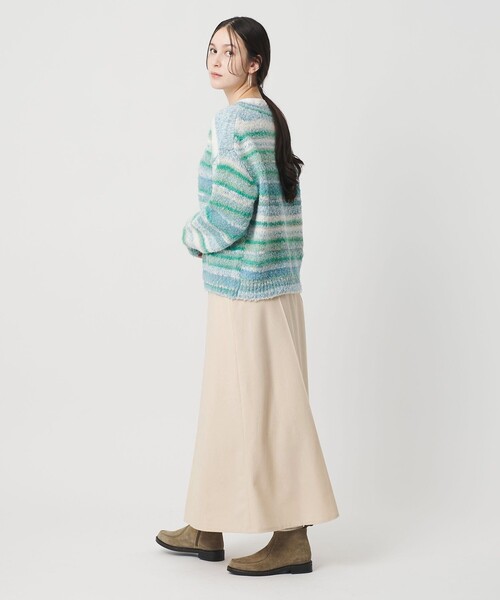 BEAUTY＆YOUTH UNITED ARROWS スカート 毛ポリエステル フランネル