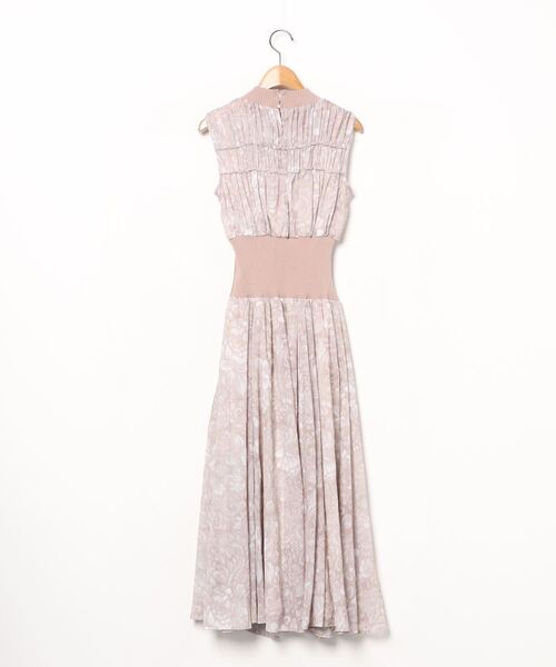 「rienda」 ノースリーブワンピース FREE ベージュ レディース_画像2