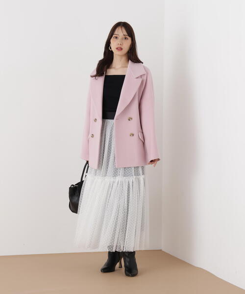 PINKY&DIANNE（ピンキー アンド ダイアン） ピーコート pコート ダブル