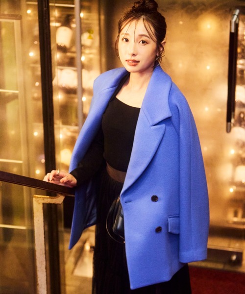 PINKY&DIANNE（ピンキー アンド ダイアン） ピーコート pコート 「冨張