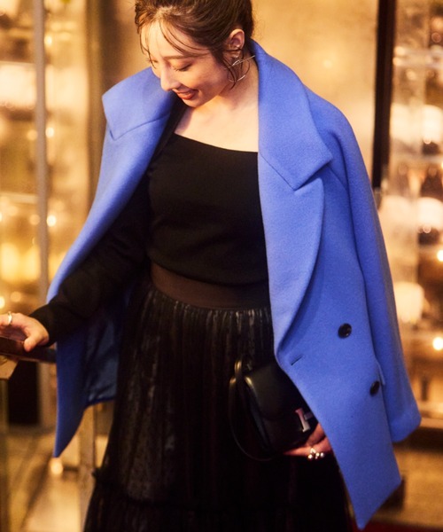 PINKY&DIANNE（ピンキー アンド ダイアン） ピーコート pコート 「冨張