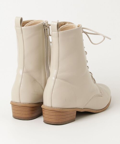 「menue」 ショートブーツ LL アイボリー レディース_画像2