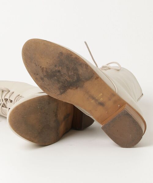 「menue」 ショートブーツ LL アイボリー レディース_画像3