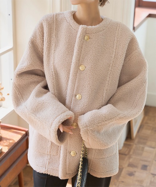 KOBE LETTUCE（神戸レタス） ムートンコート ボアコート ムートン