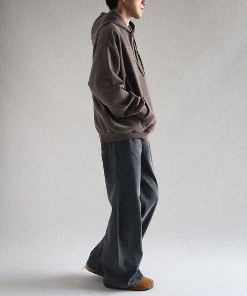 ウォッシュフーデットパーカー Forte パーカー Washed Deck Hoodie/ウォッシュドダックフーディ