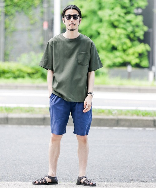 「URBAN RESEARCH Sonny Label」 ショートパンツ LARGE ベージュ メンズ_画像3