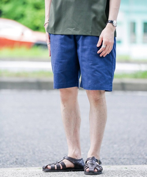「URBAN RESEARCH Sonny Label」 ショートパンツ LARGE ベージュ メンズ_画像6