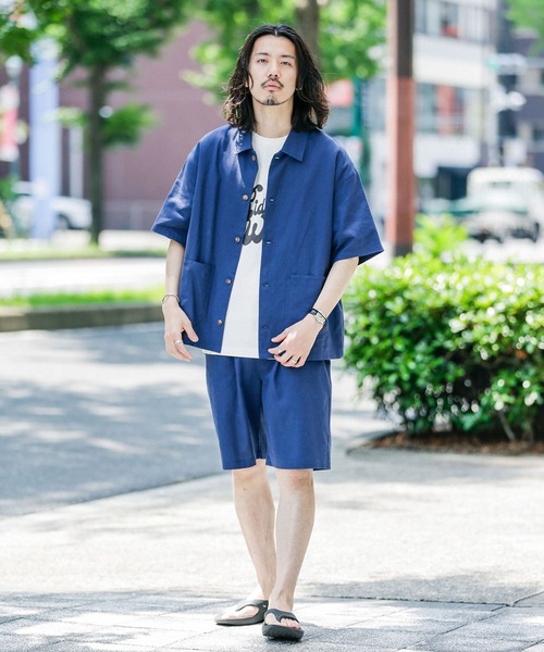 「URBAN RESEARCH Sonny Label」 ショートパンツ LARGE ベージュ メンズ_画像10