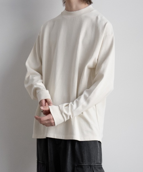 「Casper John」 長袖Tシャツ SMALL ブラック メンズ_画像4