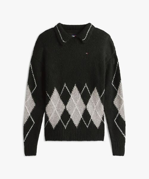 TOMMY JEANS（トミー・ジーンズ） ニット セーター オーバーサイズ 