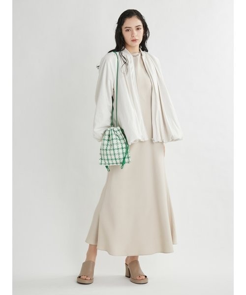 「Mila Owen」 ノースリーブワンピース 0 ブルー レディース_画像5